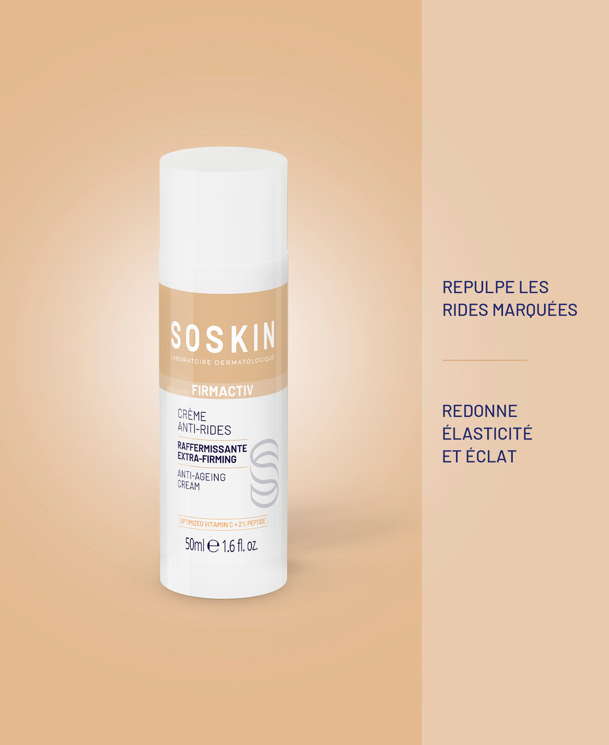 Concentré éclat-vitaminé & Crème anti-rides Soskin