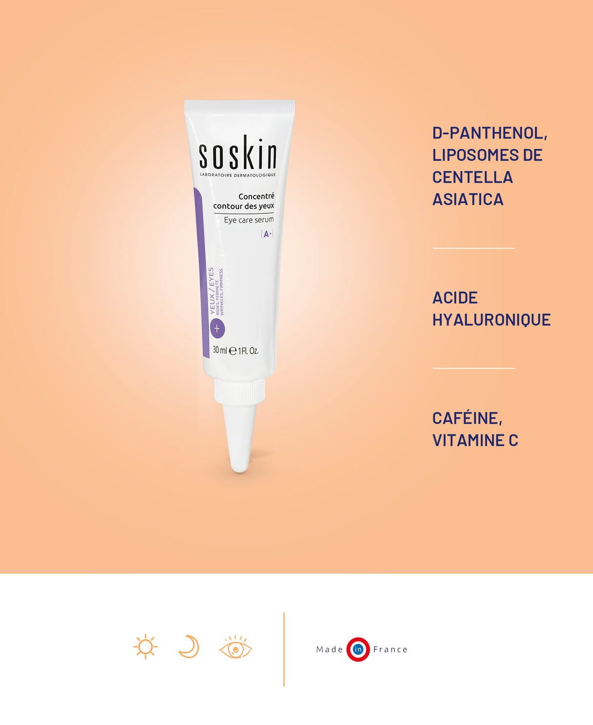 Concentré contour des yeux Soins ciblés Soskin