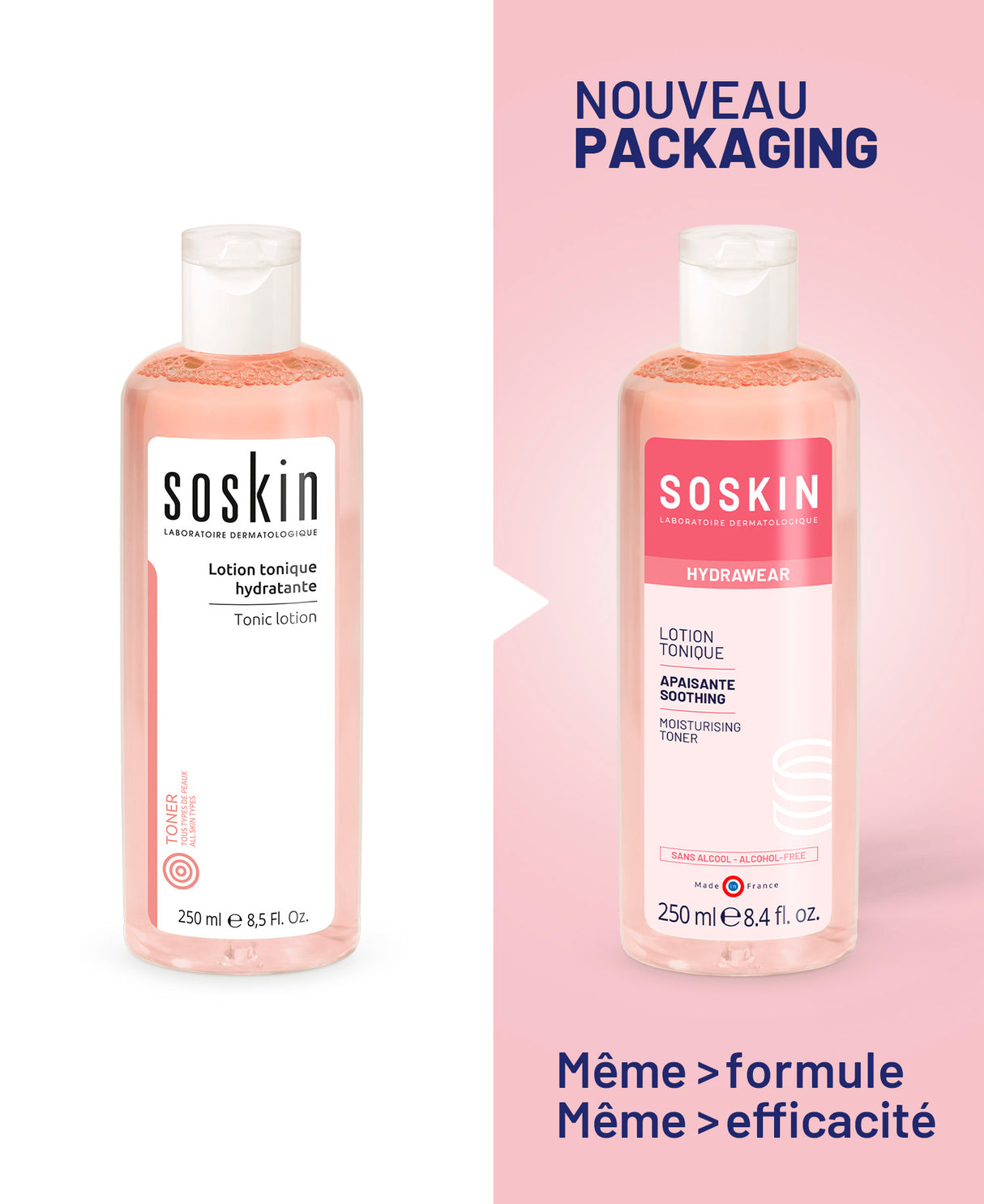 Lotion tonique Nettoyants & Démaquillants Soskin