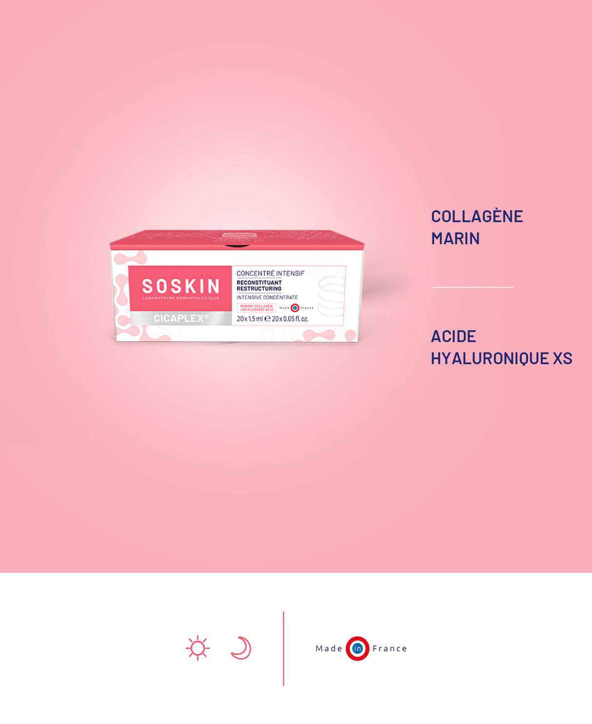 Concentré Intensif reconstituant Soins ciblés Soskin