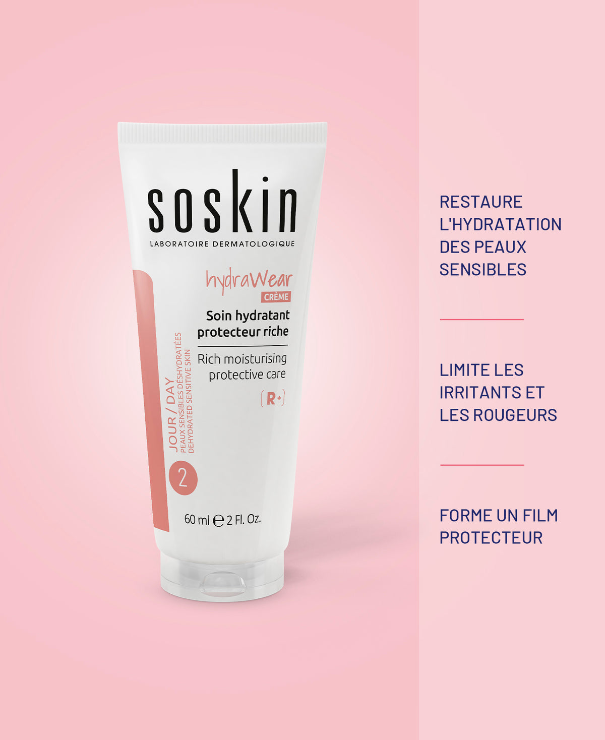 Soin hydratant protecteur riche Soins de jour Soskin