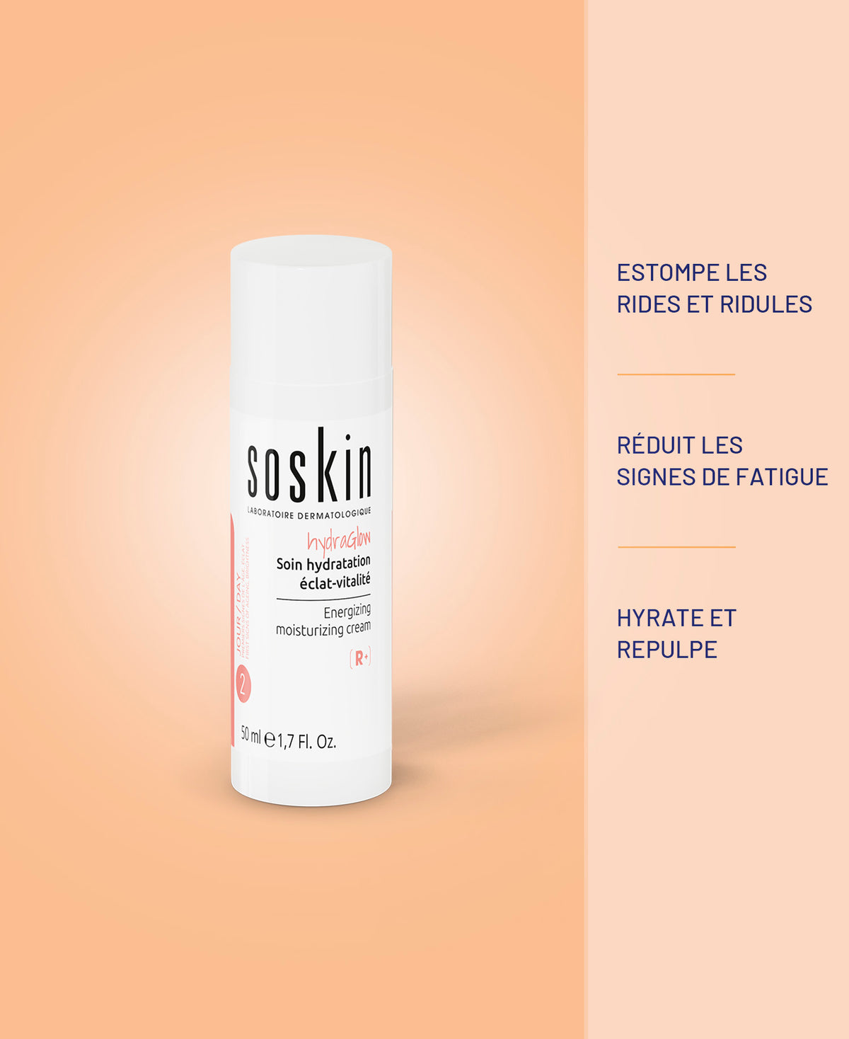 Soin hydratation éclat-vitalité Soins de jour Soskin