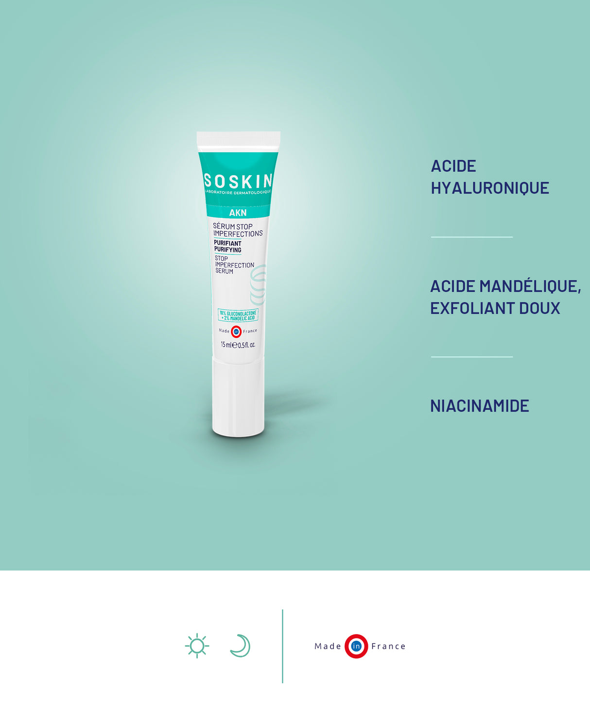 Sérum stop imperfections Soins de nuit Soskin