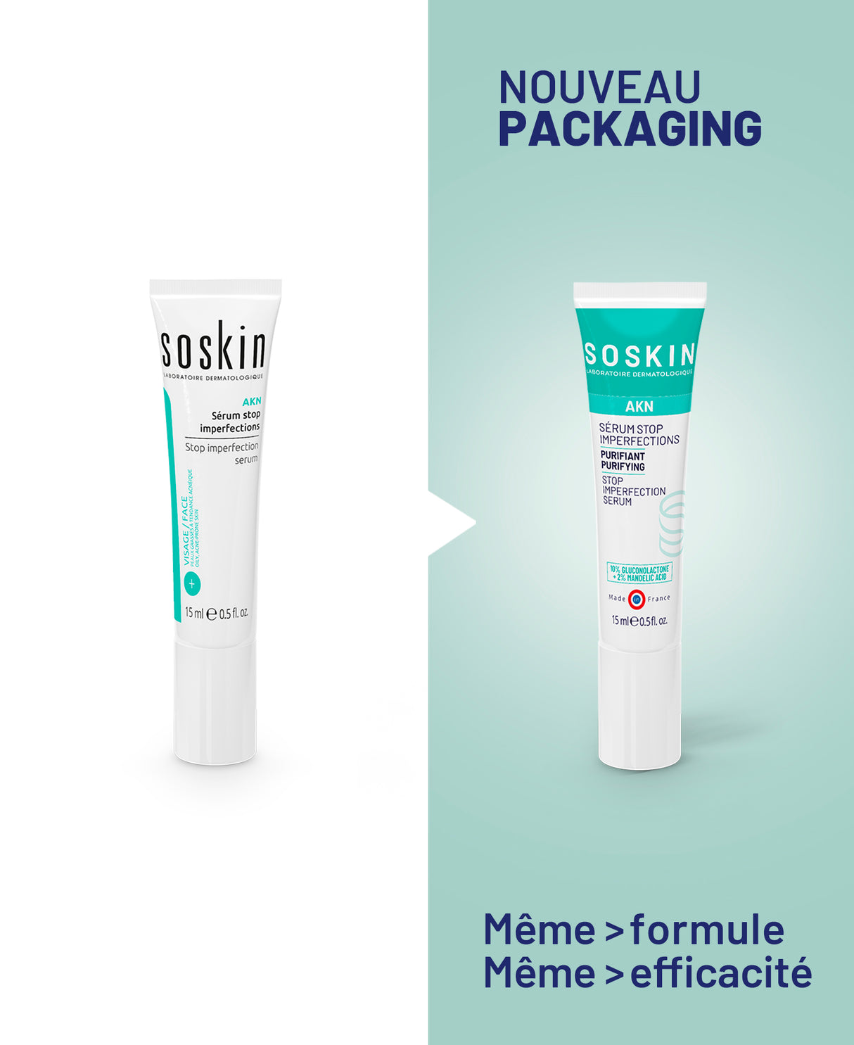 Sérum stop imperfections Soins de nuit Soskin