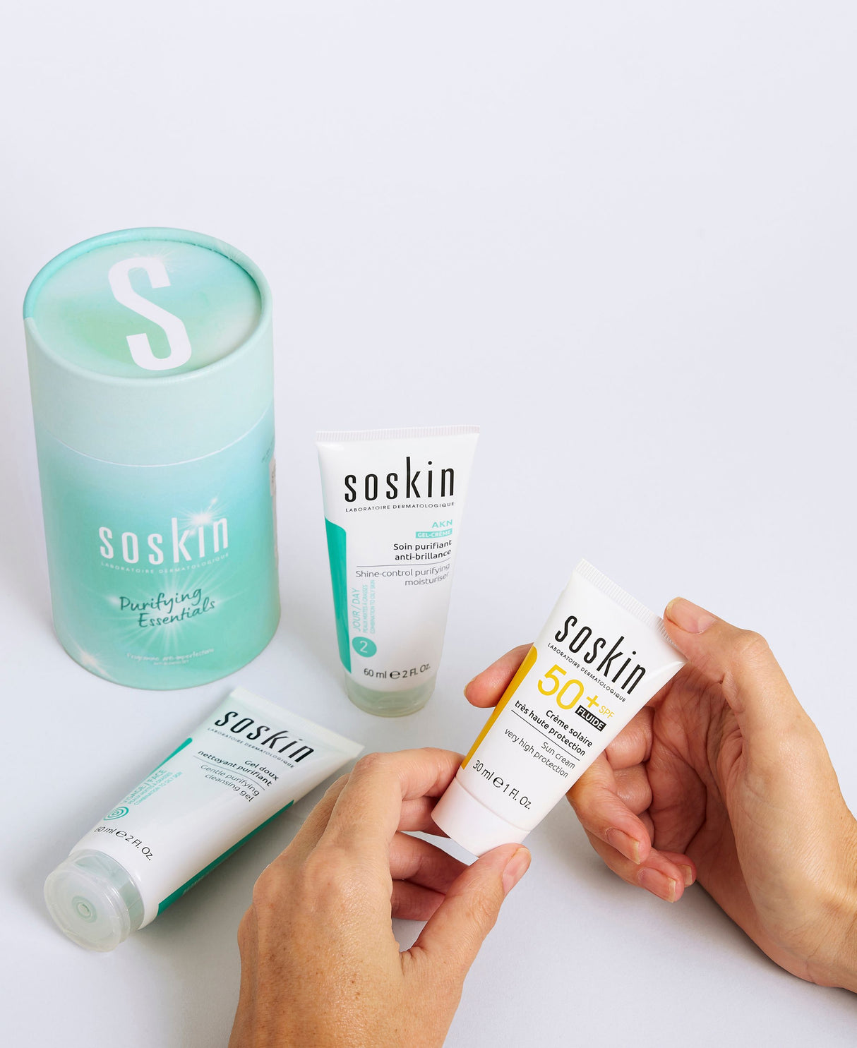 Coffret Purifying Essentials Soin de la peau Soskin