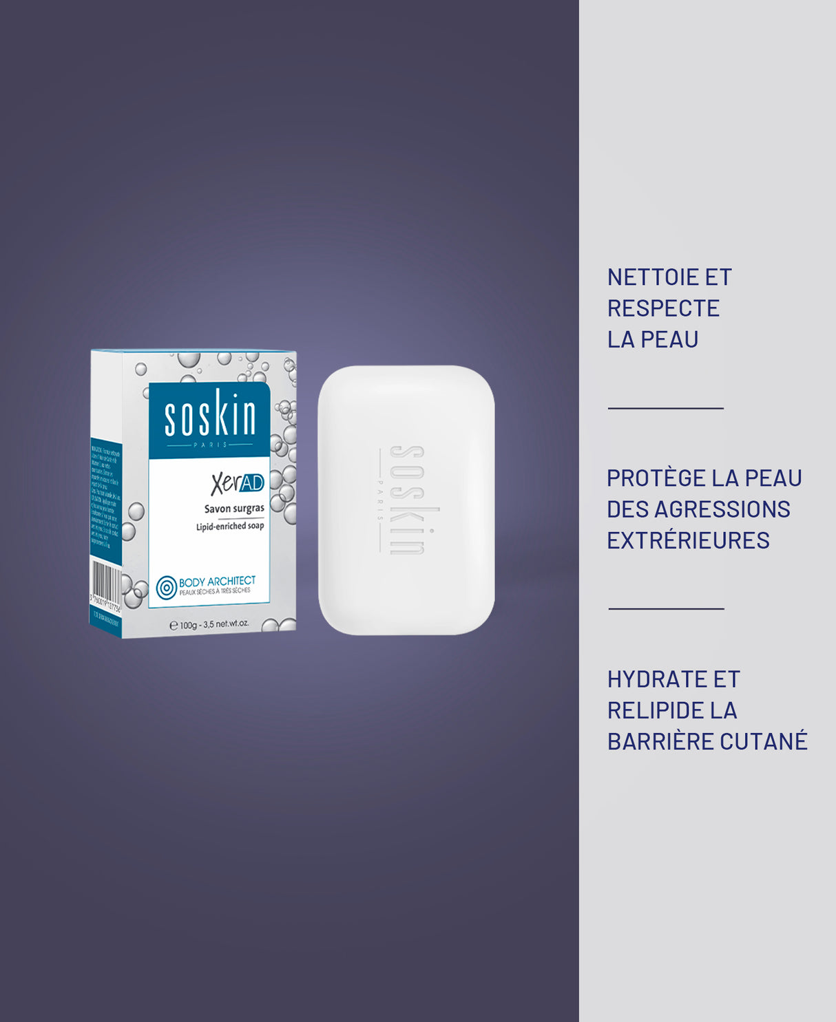 Savon surgras Nettoyants & Démaquillants Soskin