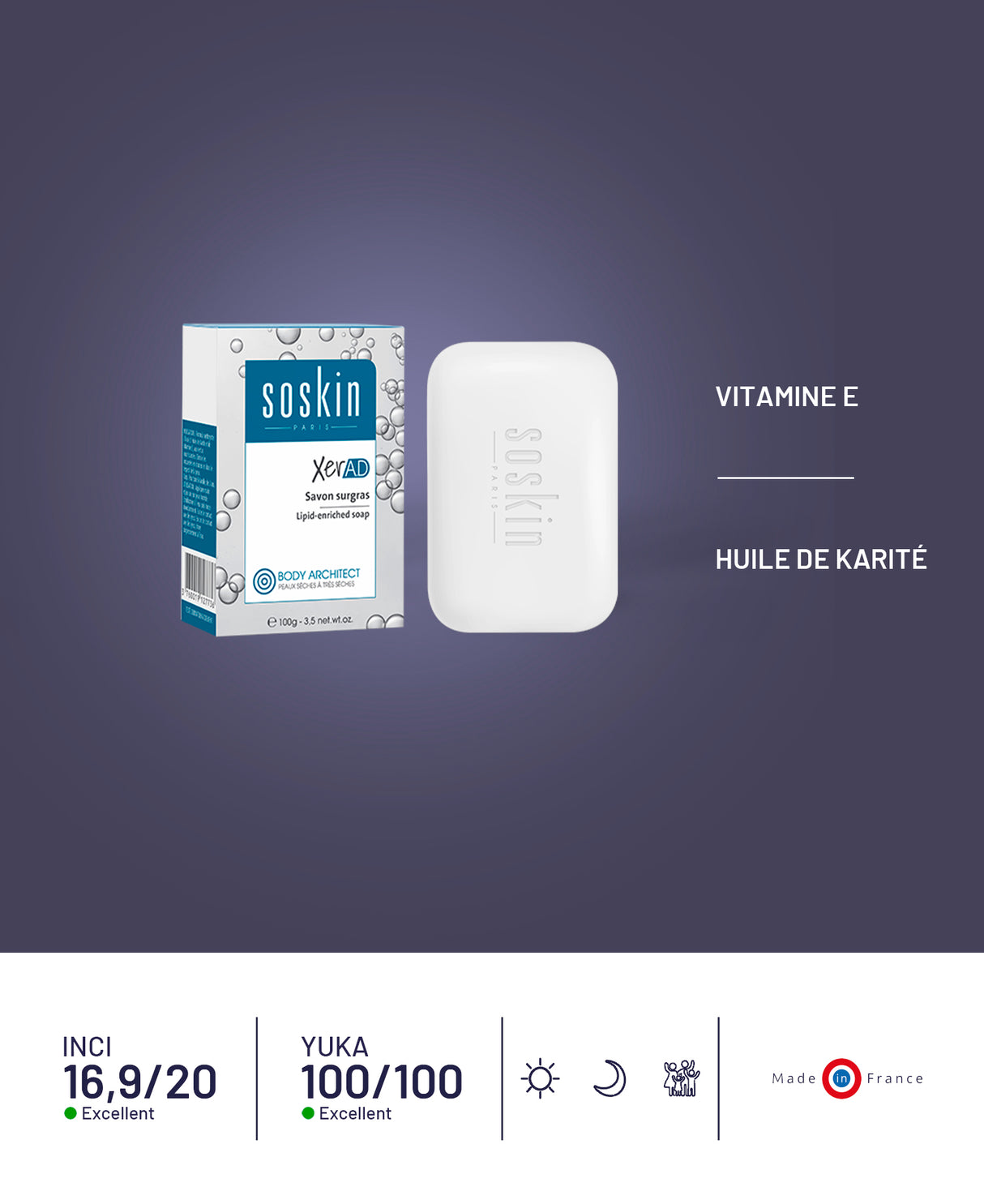 Savon surgras Nettoyants & Démaquillants Soskin