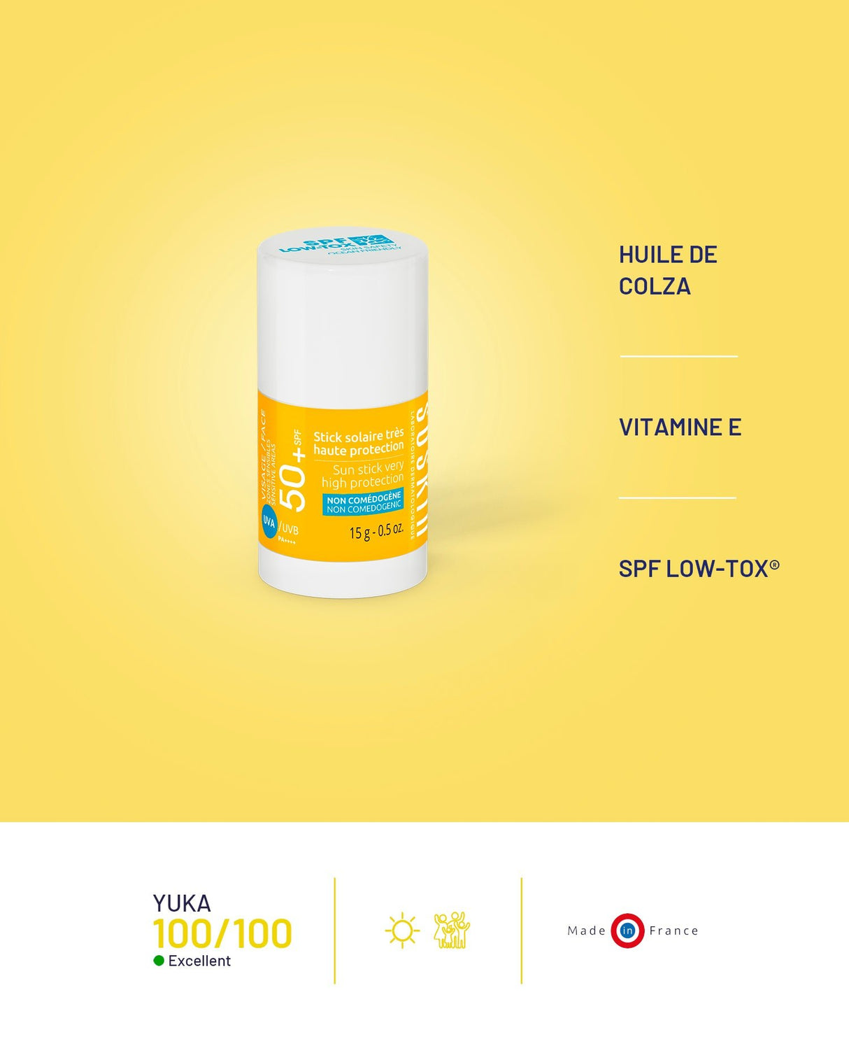 Stick solaire Soins solaires Soskin