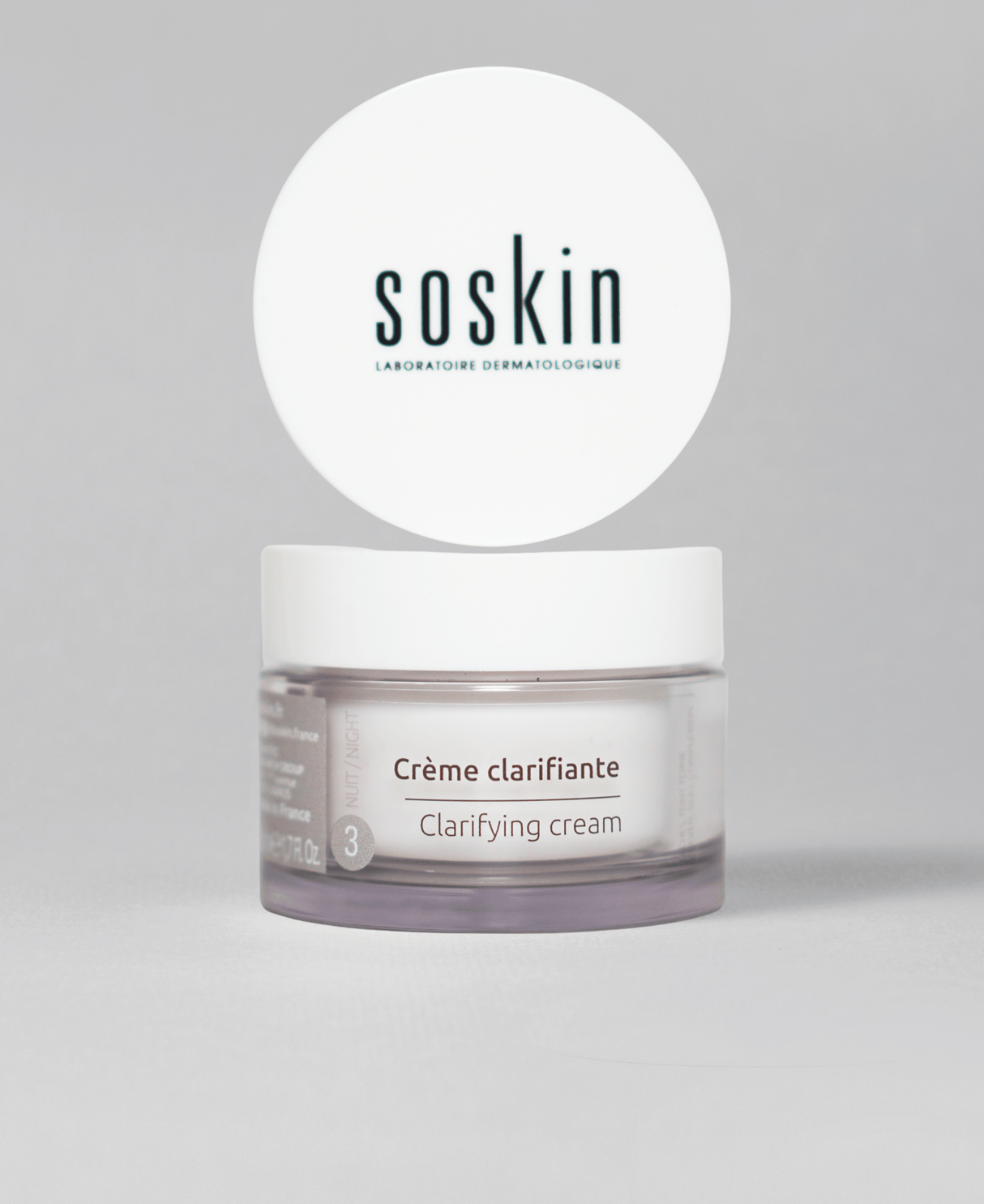 Crème clarifiante Soins de nuit Soskin