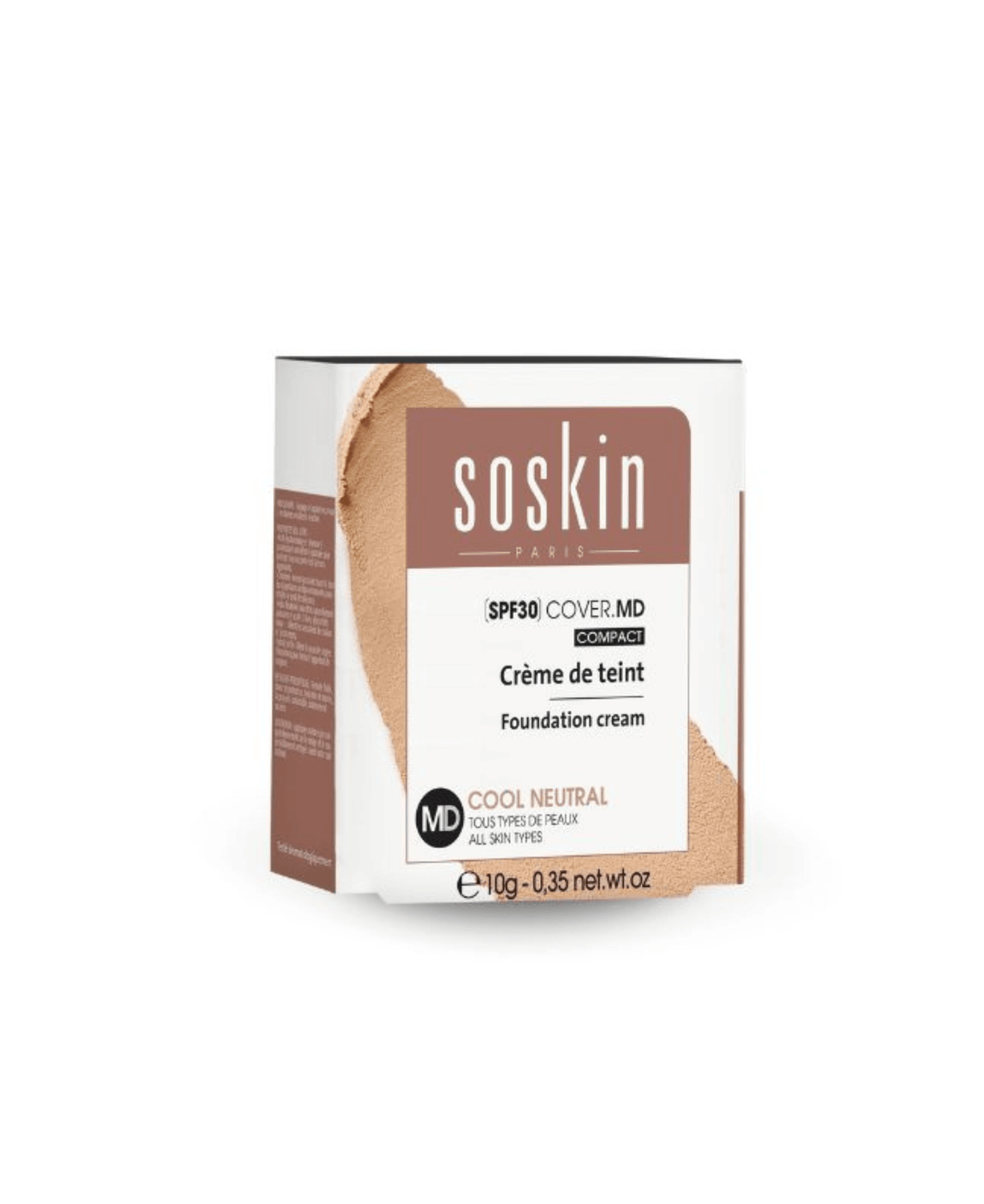 Fond de teint compact SPF30 Soskin