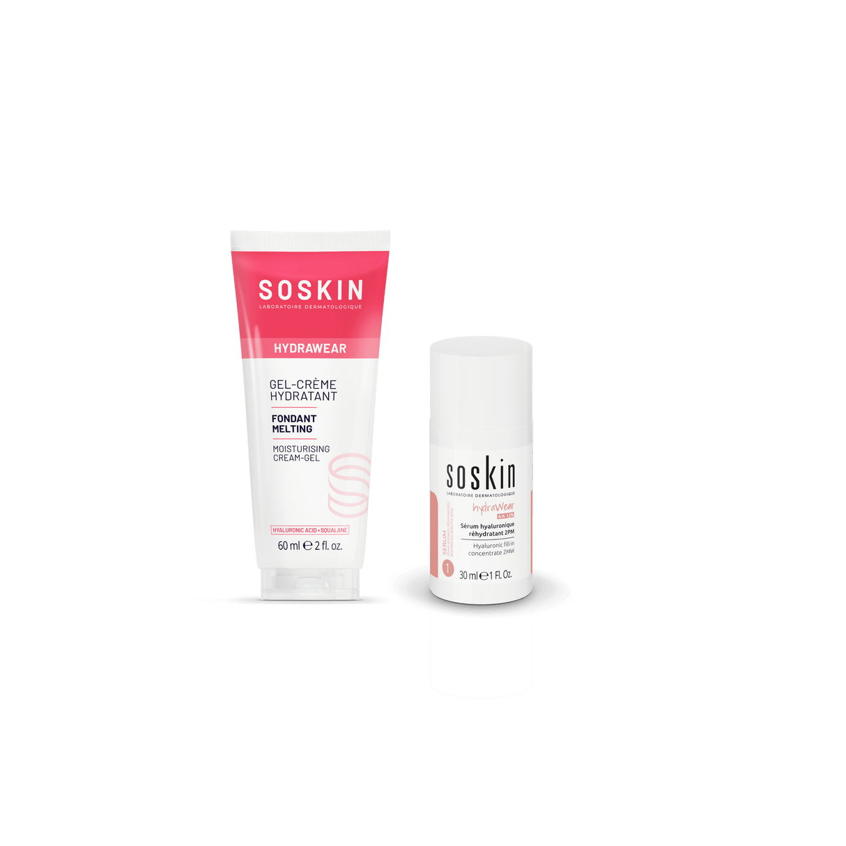 Light texture moisturizer & 2PM rehydrating hyaluronic serum