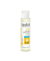 Huile solaire haute protection SPF30+ Soins solaires Soskin