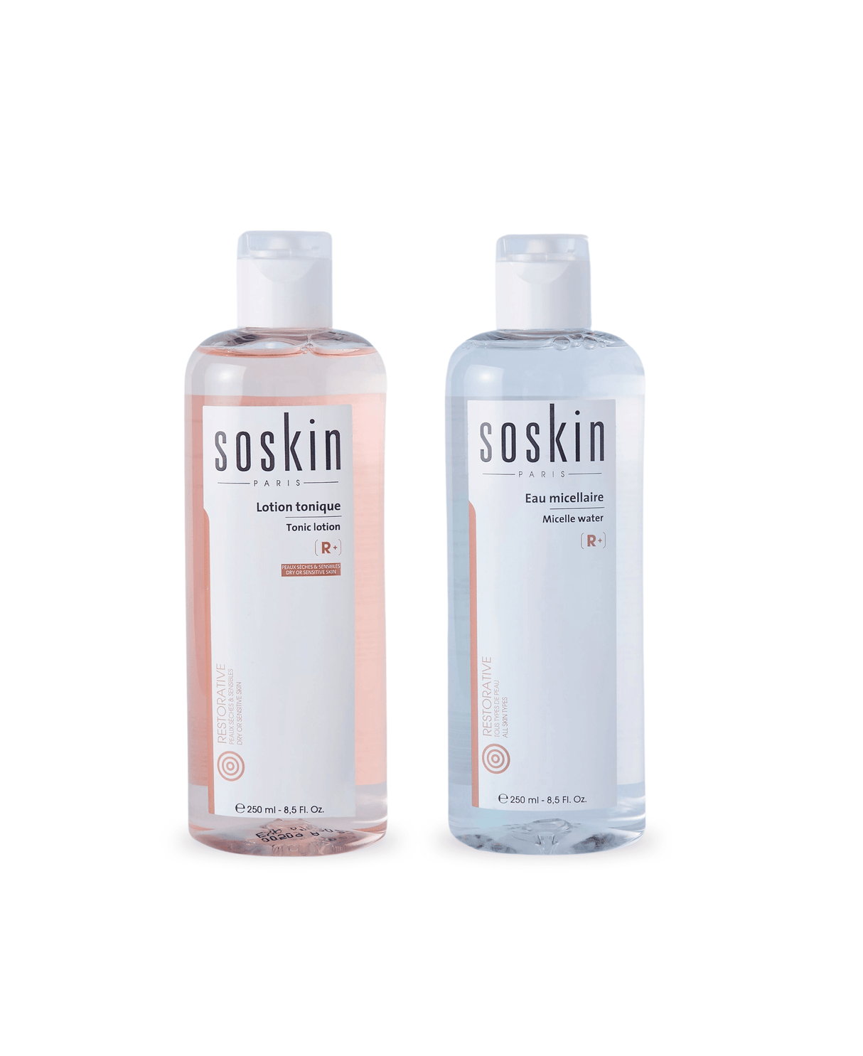 Lotion tonique hydratante & Eau micellaire Nettoyants & Démaquillants Soskin