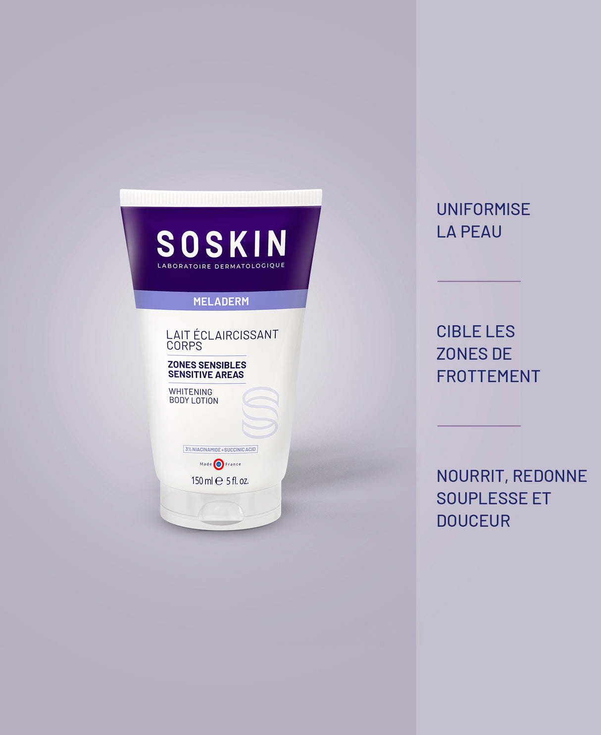 Soskin 身体和面部抗黑斑护理