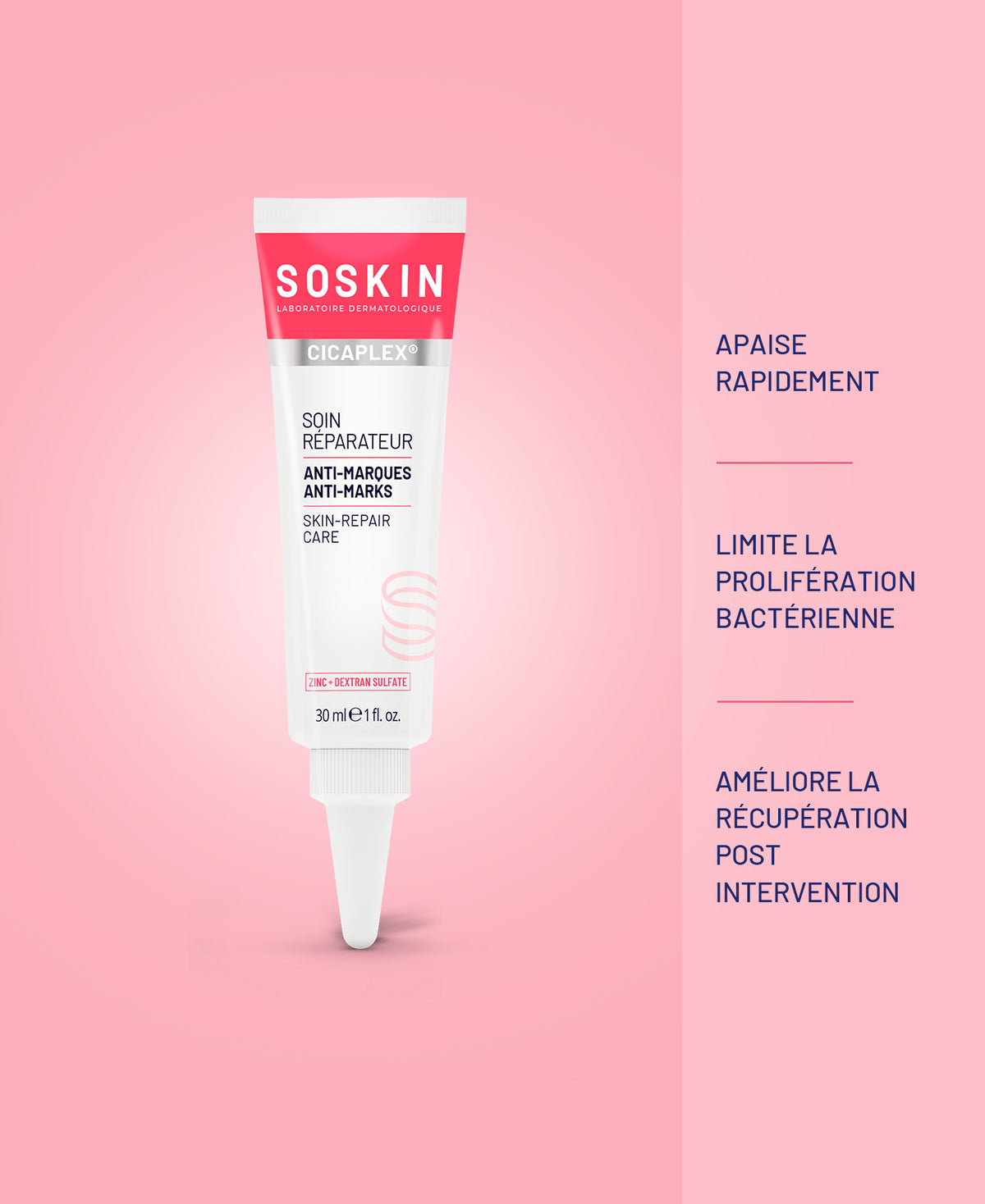 Soin réparateur Soins ciblés Soskin