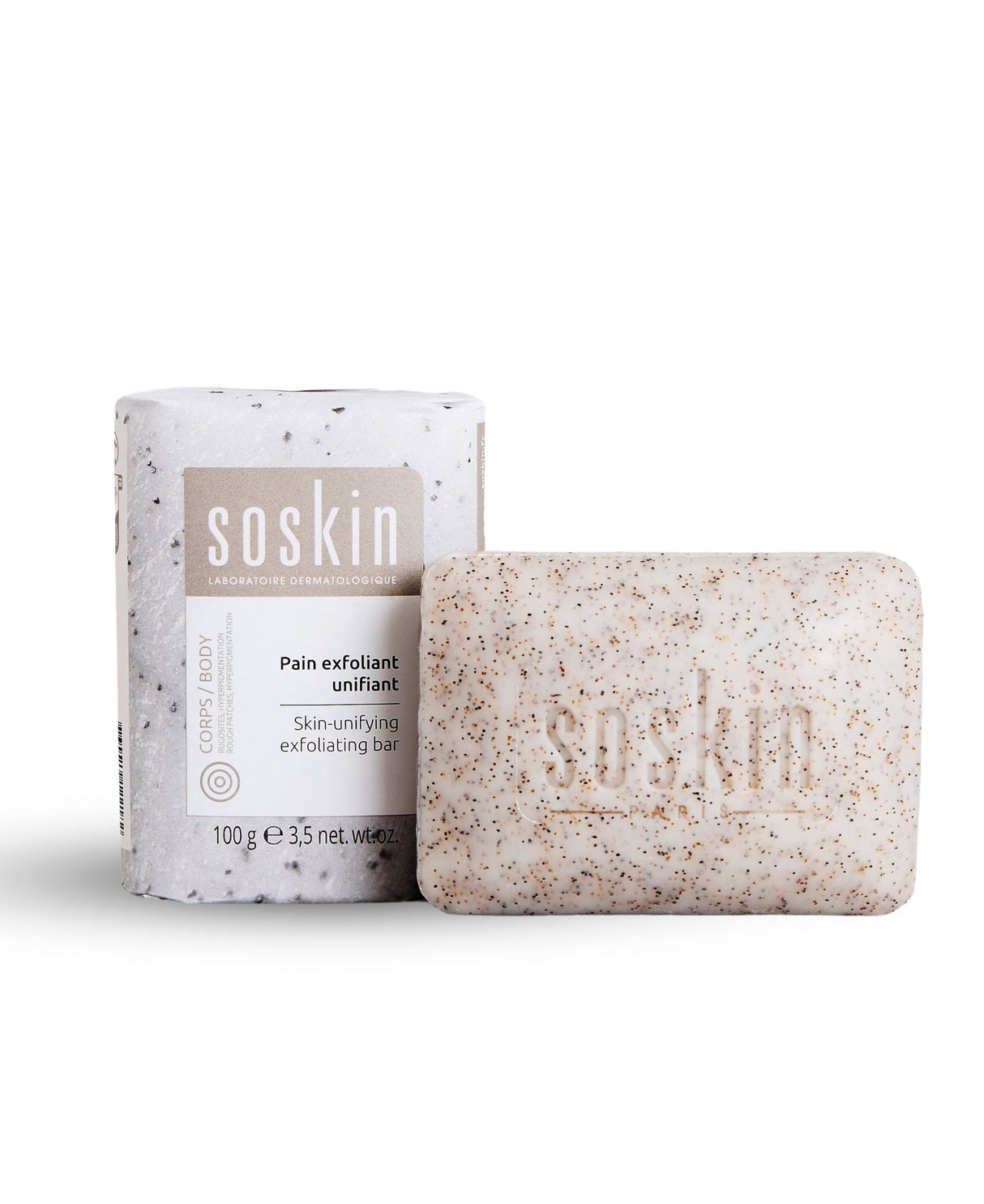 Pain exfoliant Soins corporels Soskin
