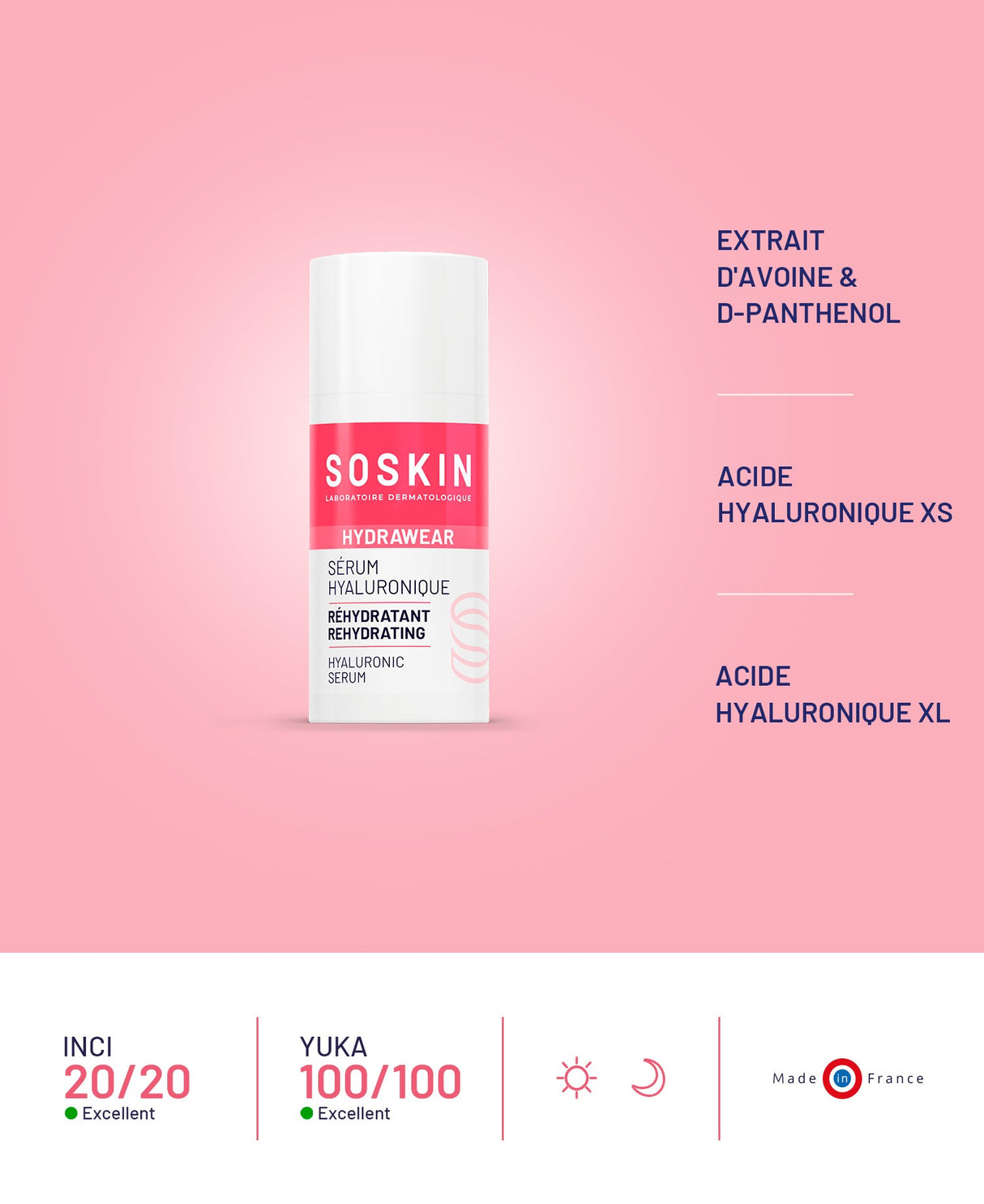 Sérum hyaluronique réhydratant Sérums Soskin