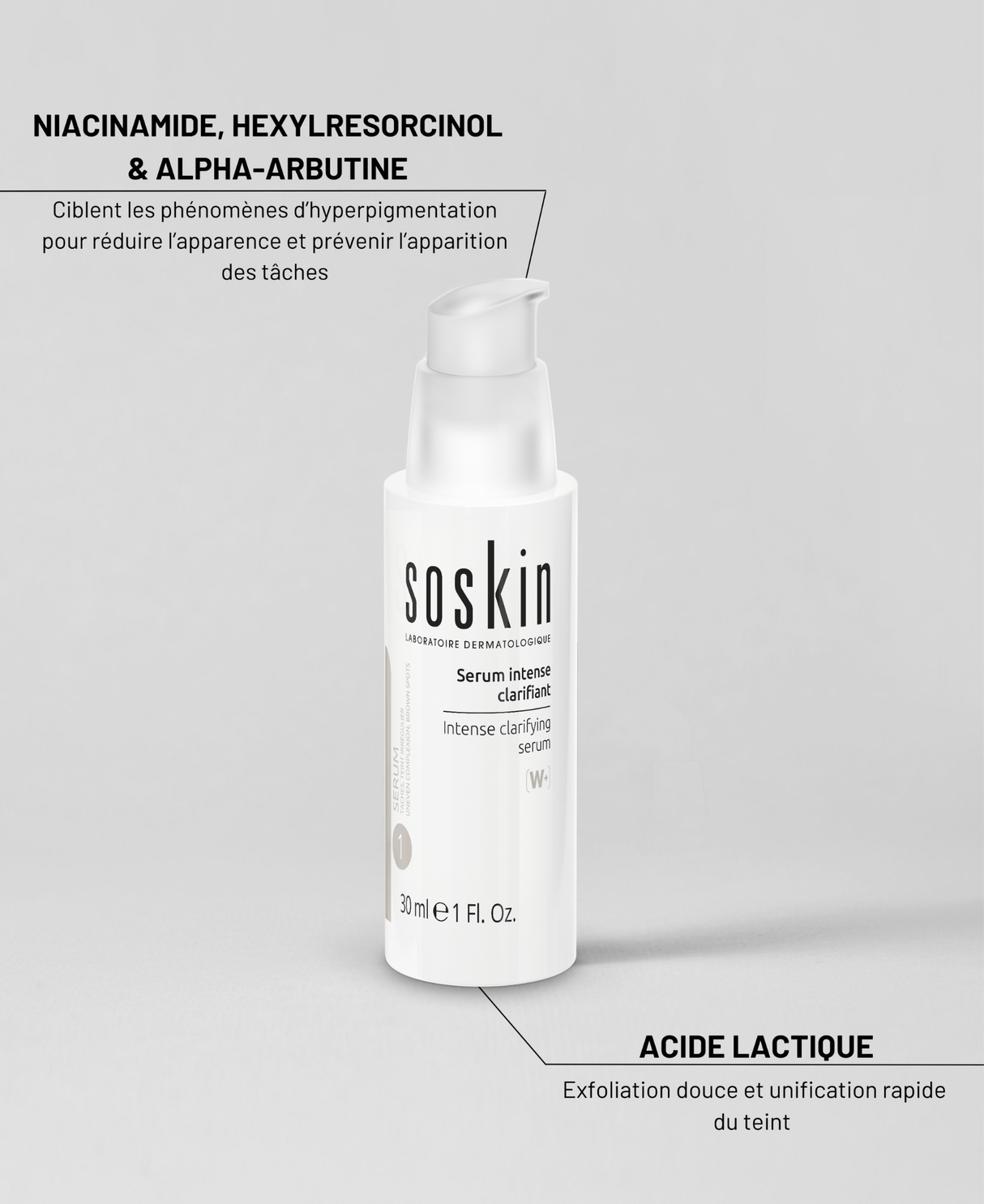 Sérum intense clarifiant Sérums Soskin