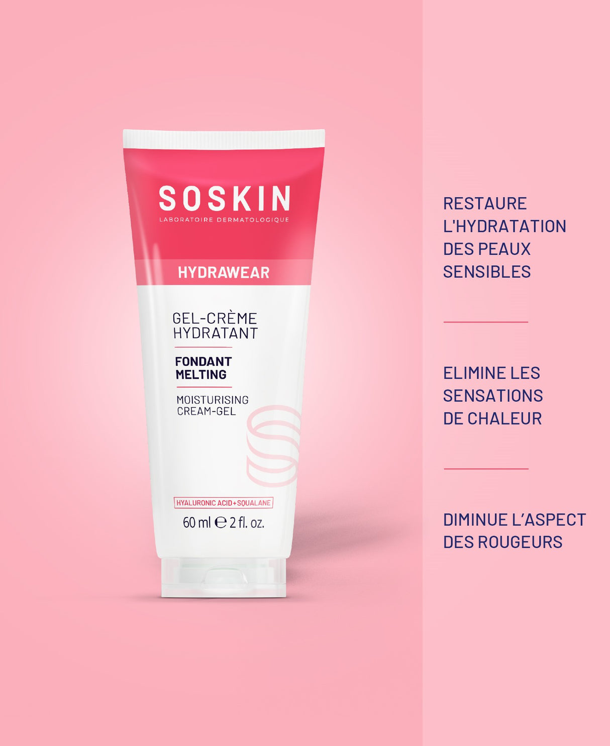 Gel-crème hydratant Soins de jour Soskin