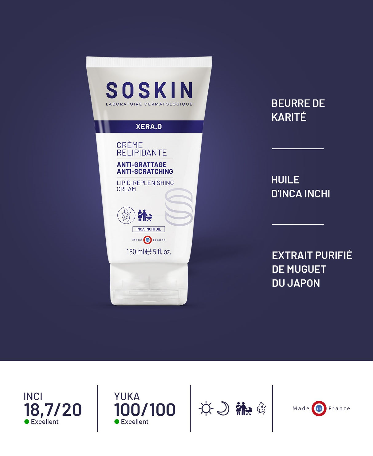 Crème relipidante Soskin