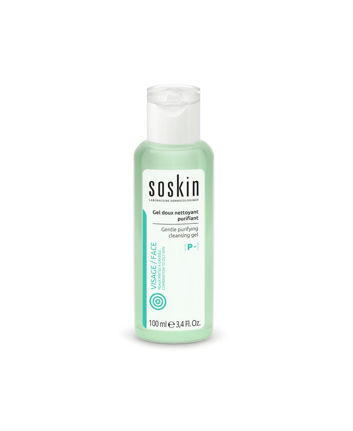 Gel nettoyant purifiant Nettoyants & Démaquillants Soskin 100ml