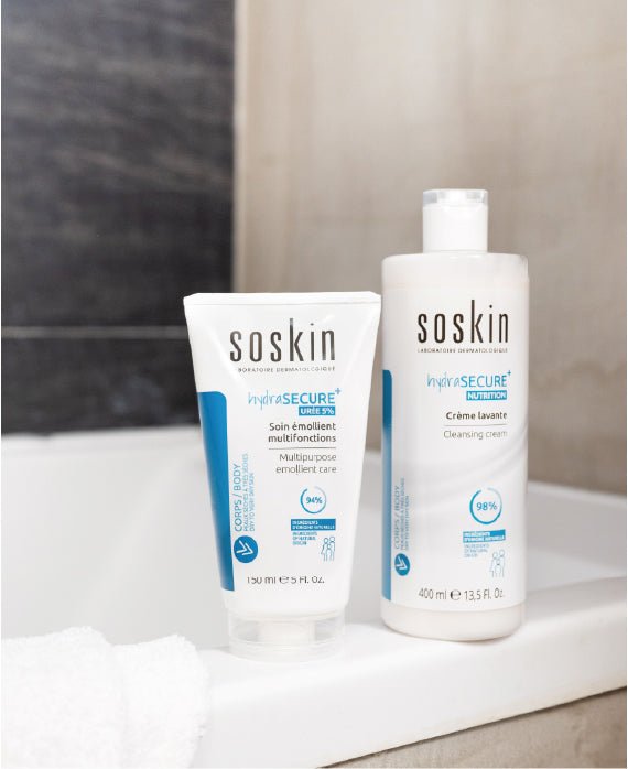 Crème lavante & Soin émollient multifonctions Soins corporels Soskin
