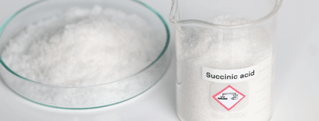 Découvrez l'acide succinique