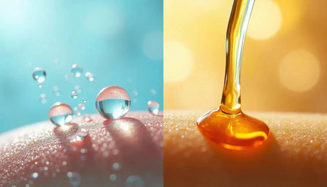 Nourrir vs hydrater peau