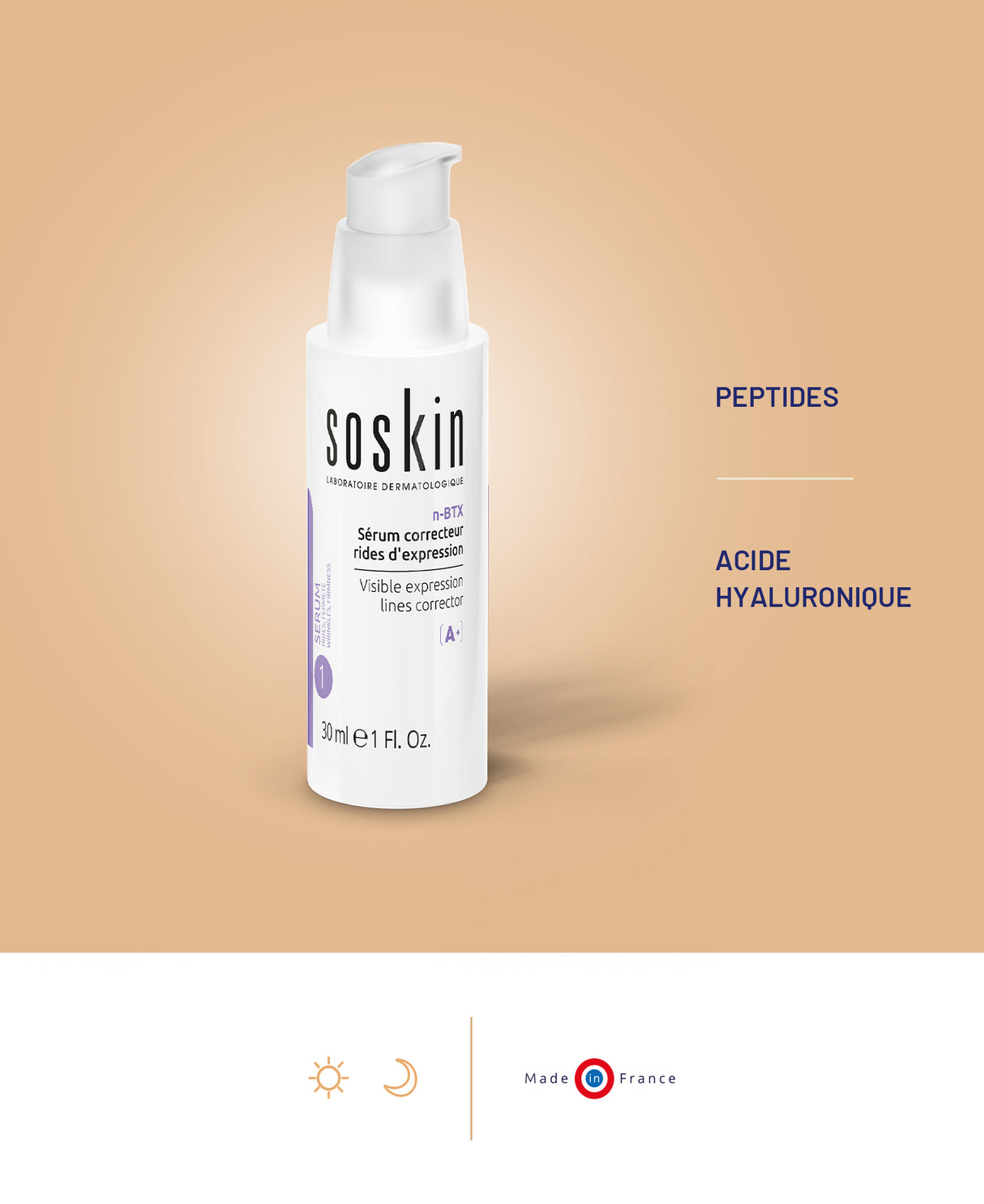 Sérum correcteur rides d'expression