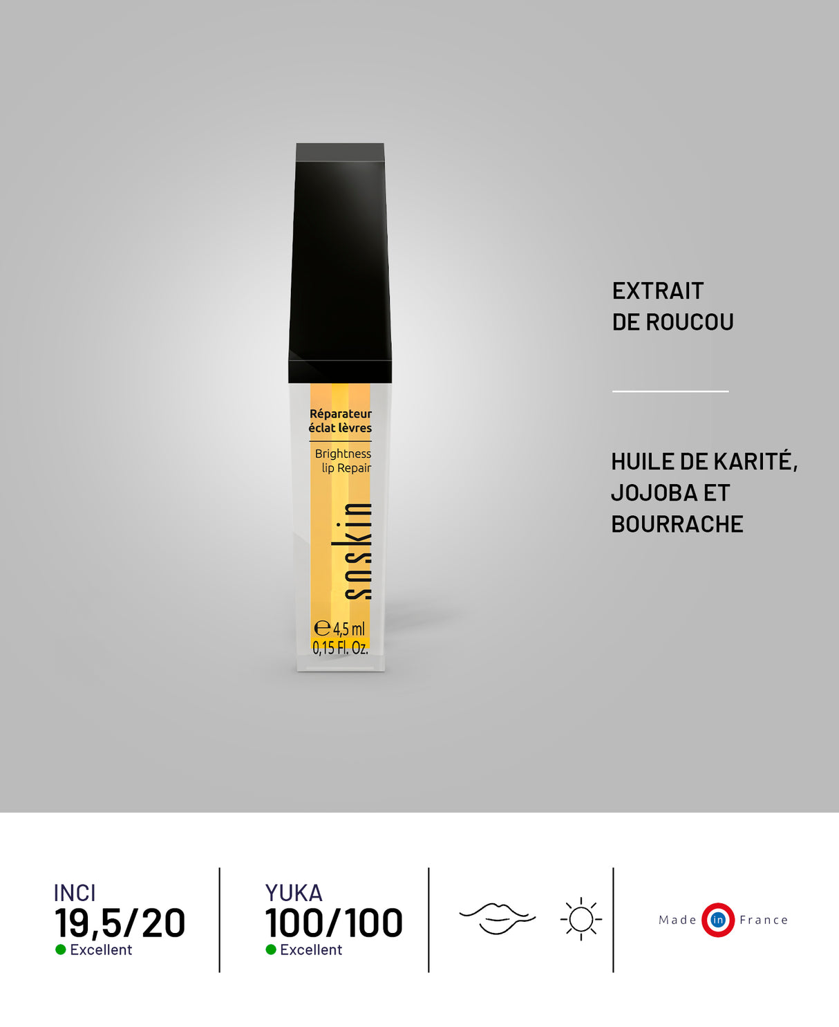 Réparateur éclat lèvres