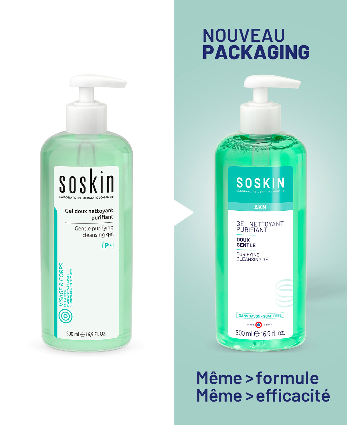 Gel nettoyant purifiant