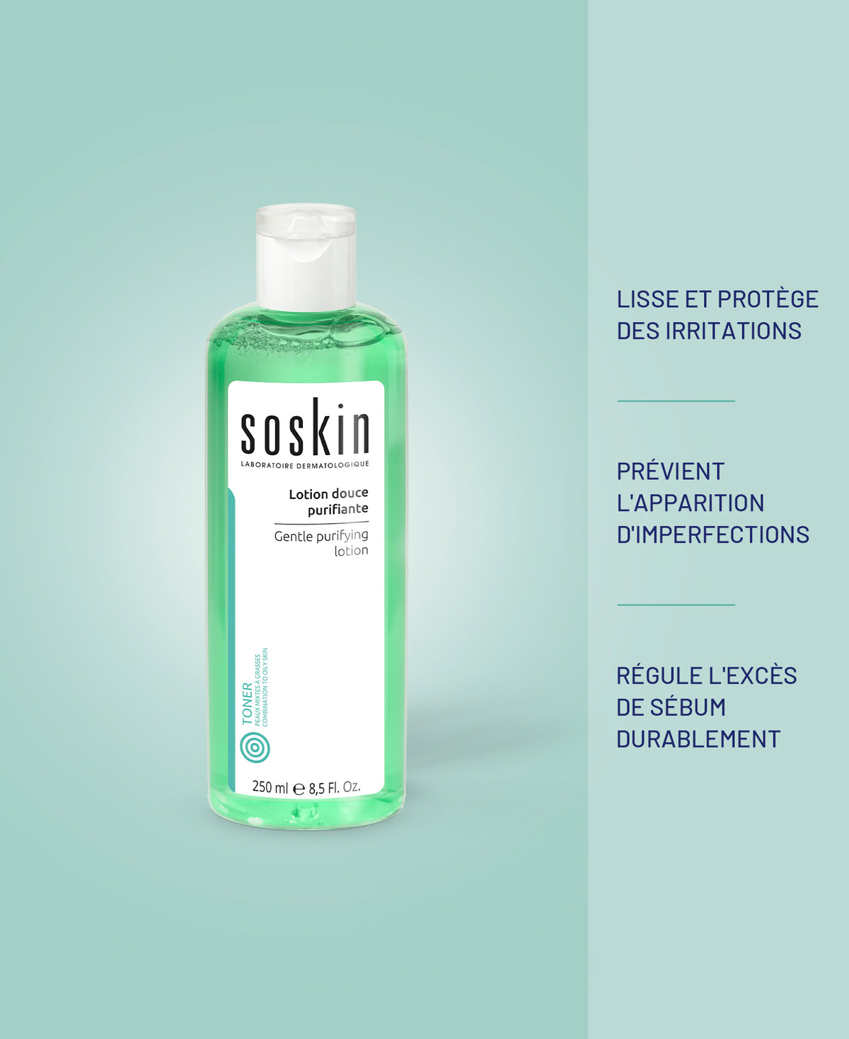 Lotion douce purifiante