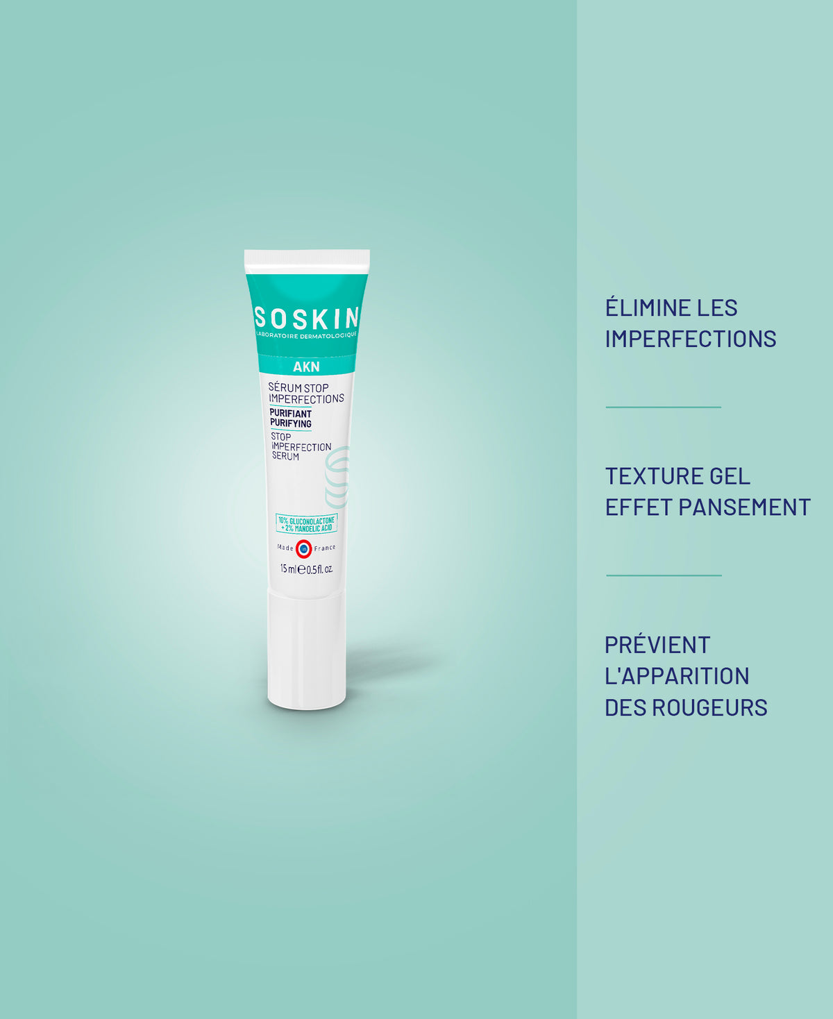 Stop imperfections serum Soskin night care