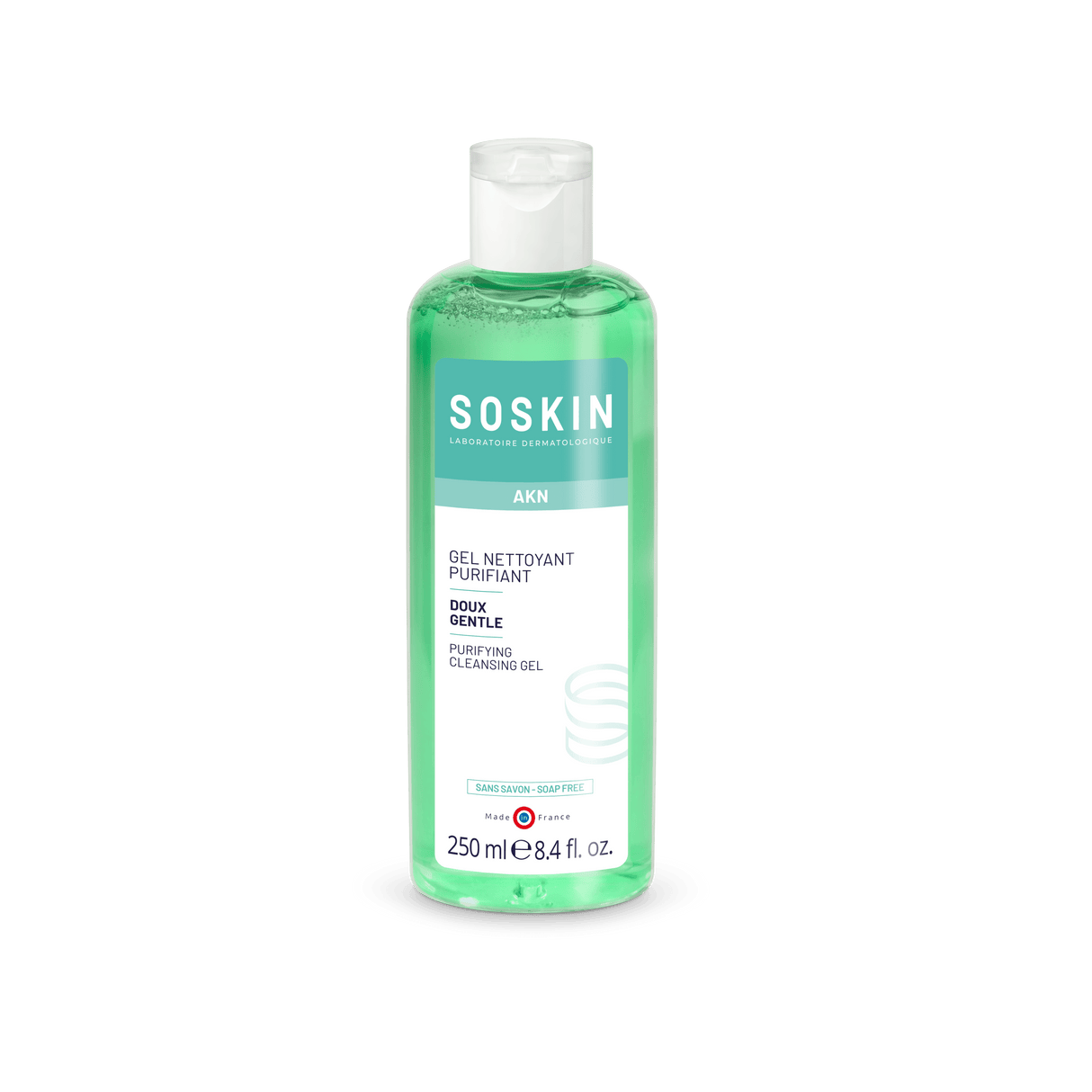 Gel nettoyant purifiant Nettoyants & Démaquillants Soskin 250ml