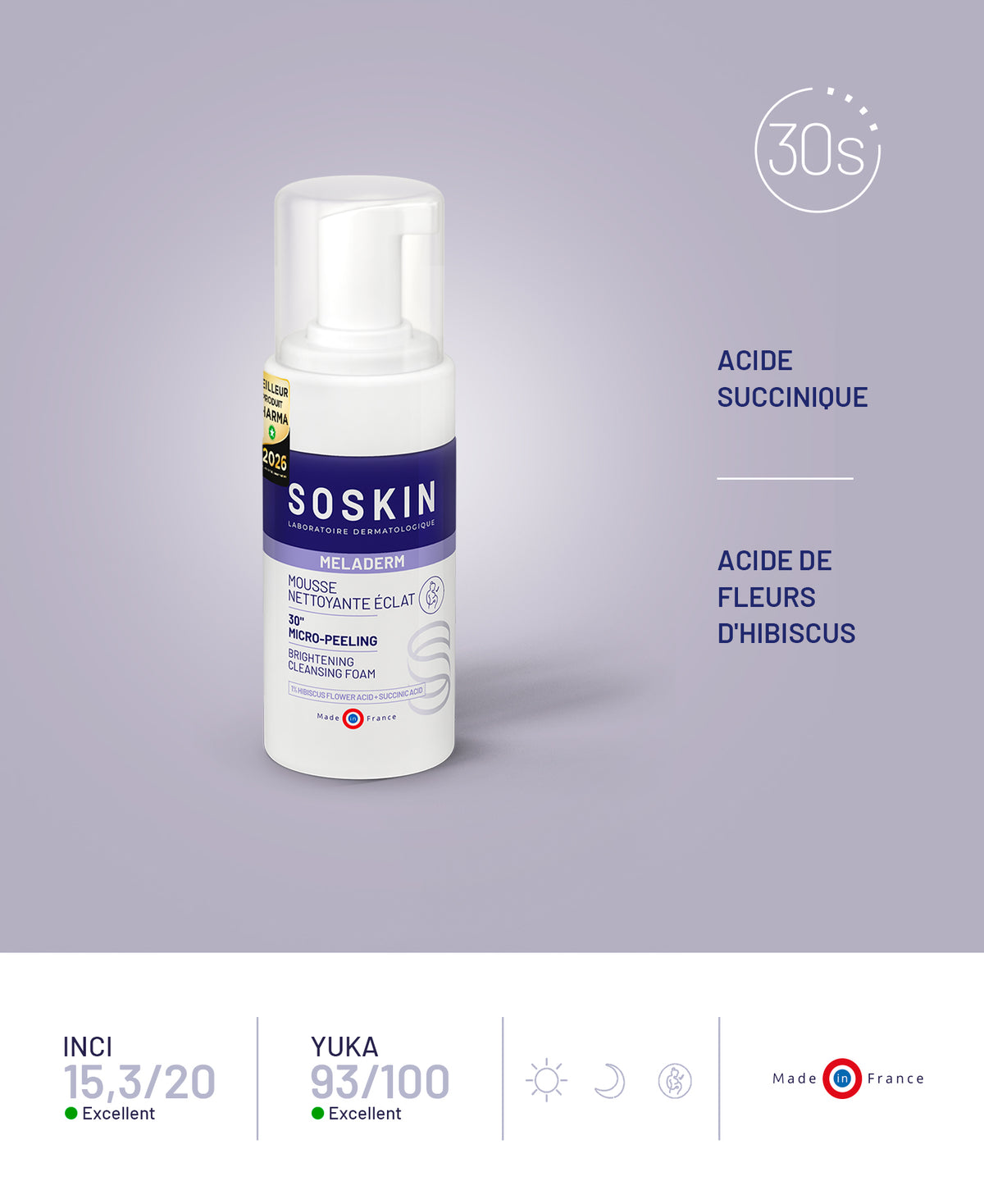 Routine anti-taches visage Soskin