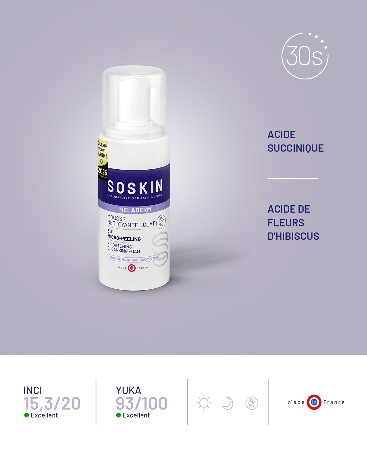 Routine anti-taches visage Soskin