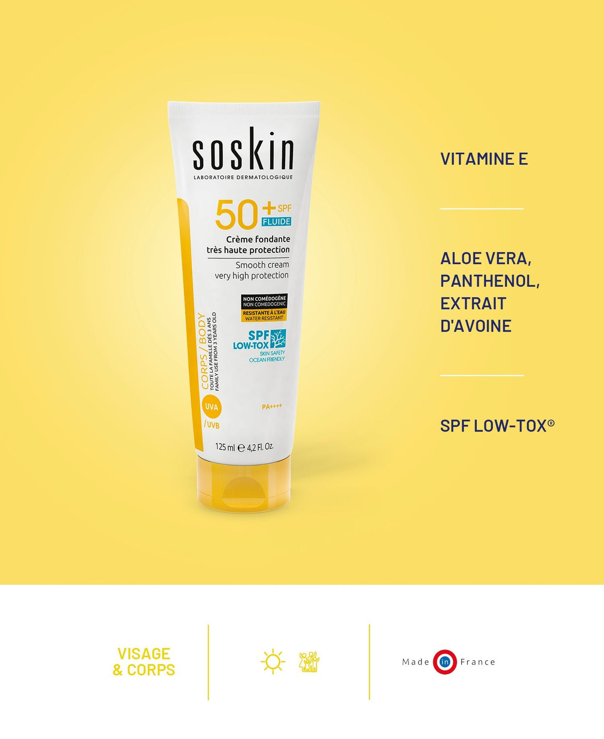 Crème fondante très haute protection SPF50+