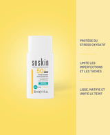 Fluide invisible haute protection SPF50