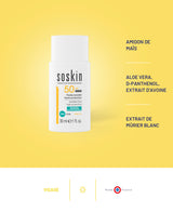 Fluide invisible haute protection SPF50