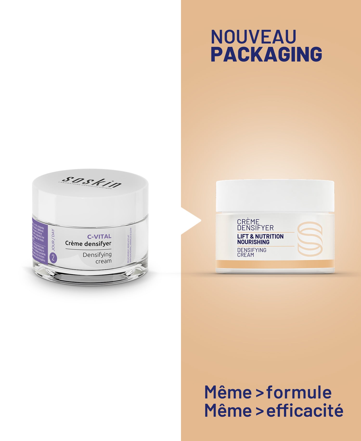 Anti-wrinkle densifyer cream 50ml - SOSKIN