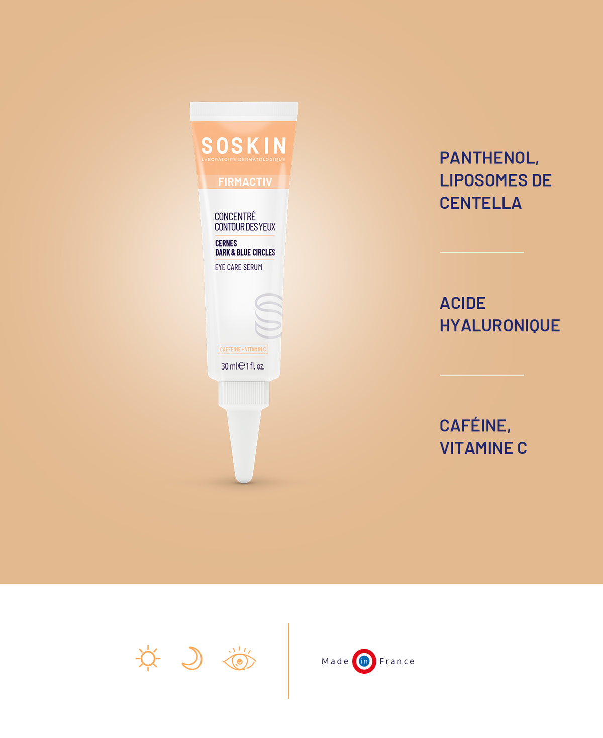 Concentré contour des yeux Soins ciblés Soskin