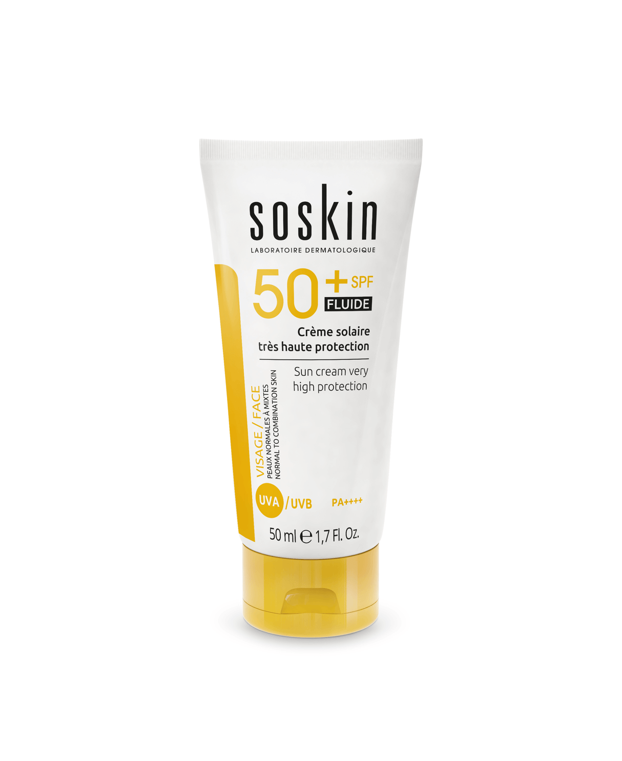 Crème solaire très haute protection fluide SPF50+