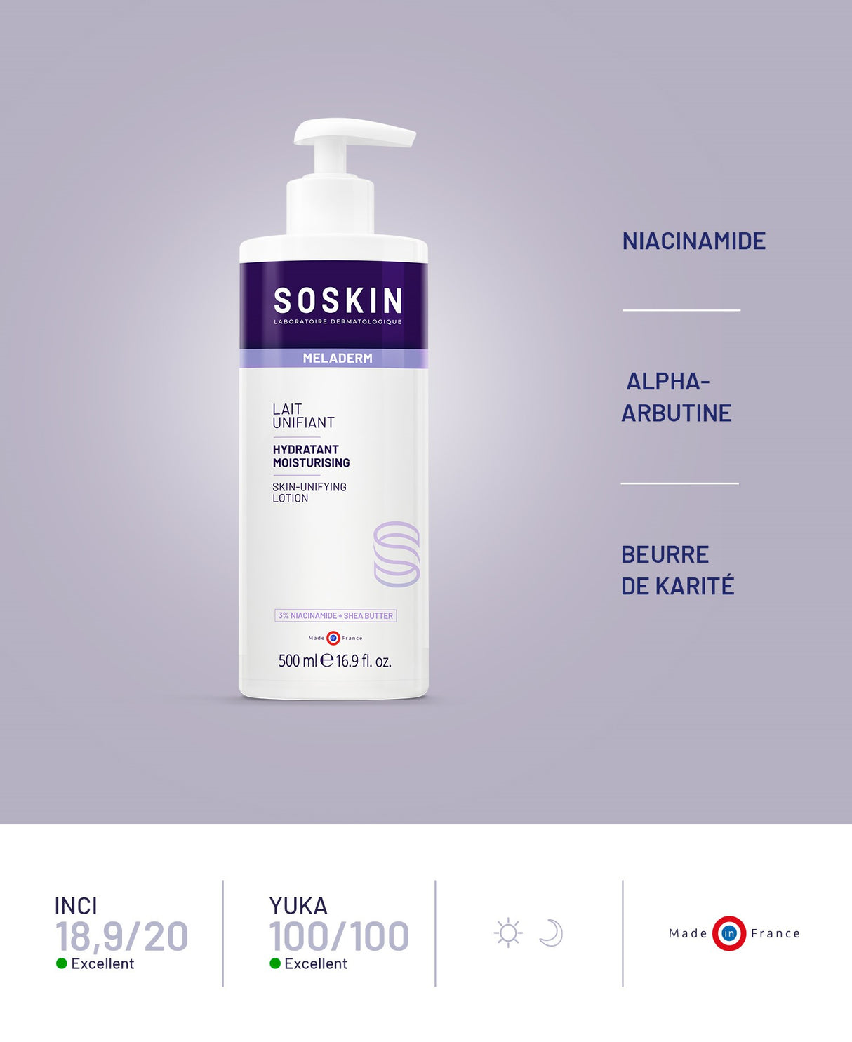 Lait unifiant SOSKIN