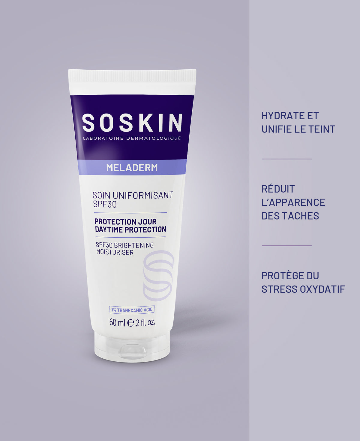 Soin uniformisant SPF30 Soins de jour Soskin