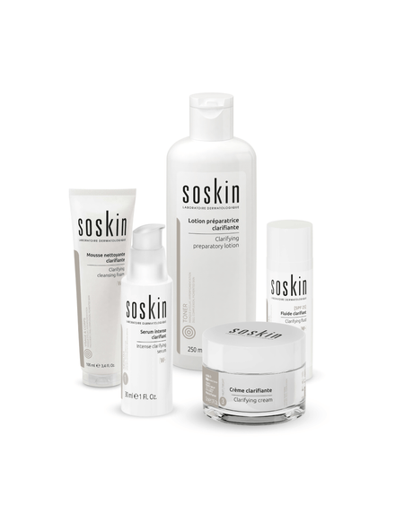 Routine anti-taches complète jour et nuit Soskin