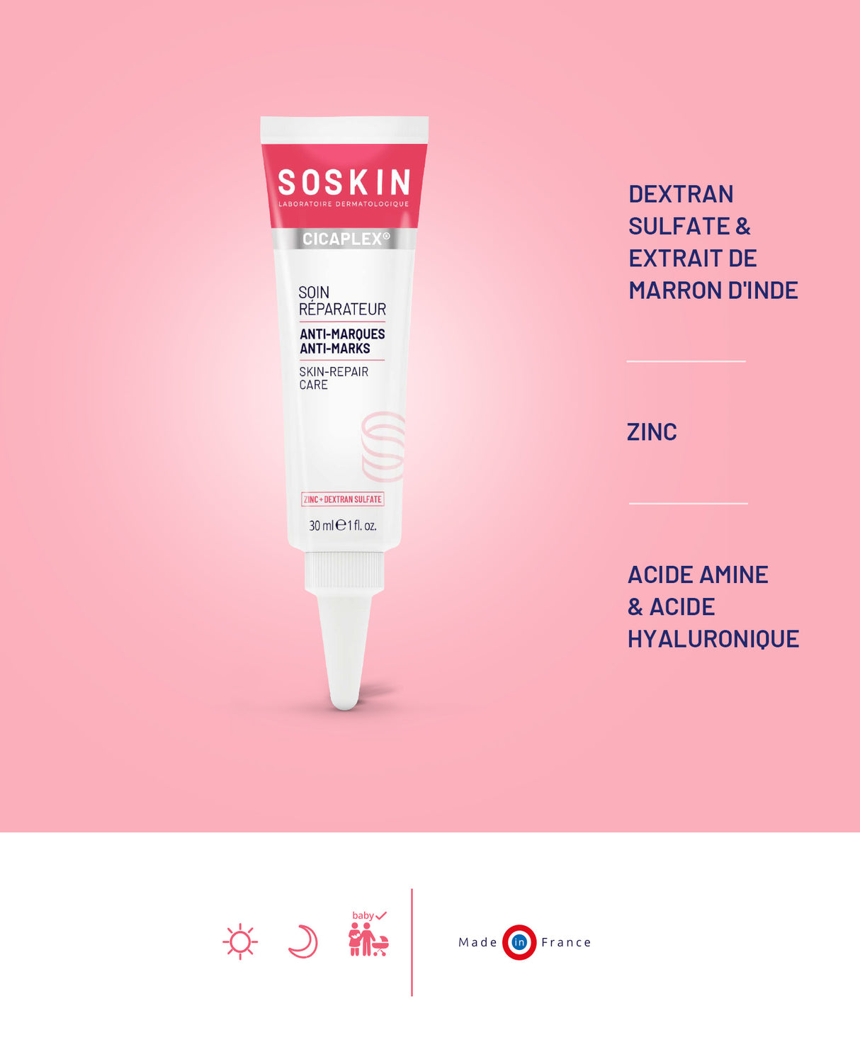 Soin réparateur Soins ciblés Soskin
