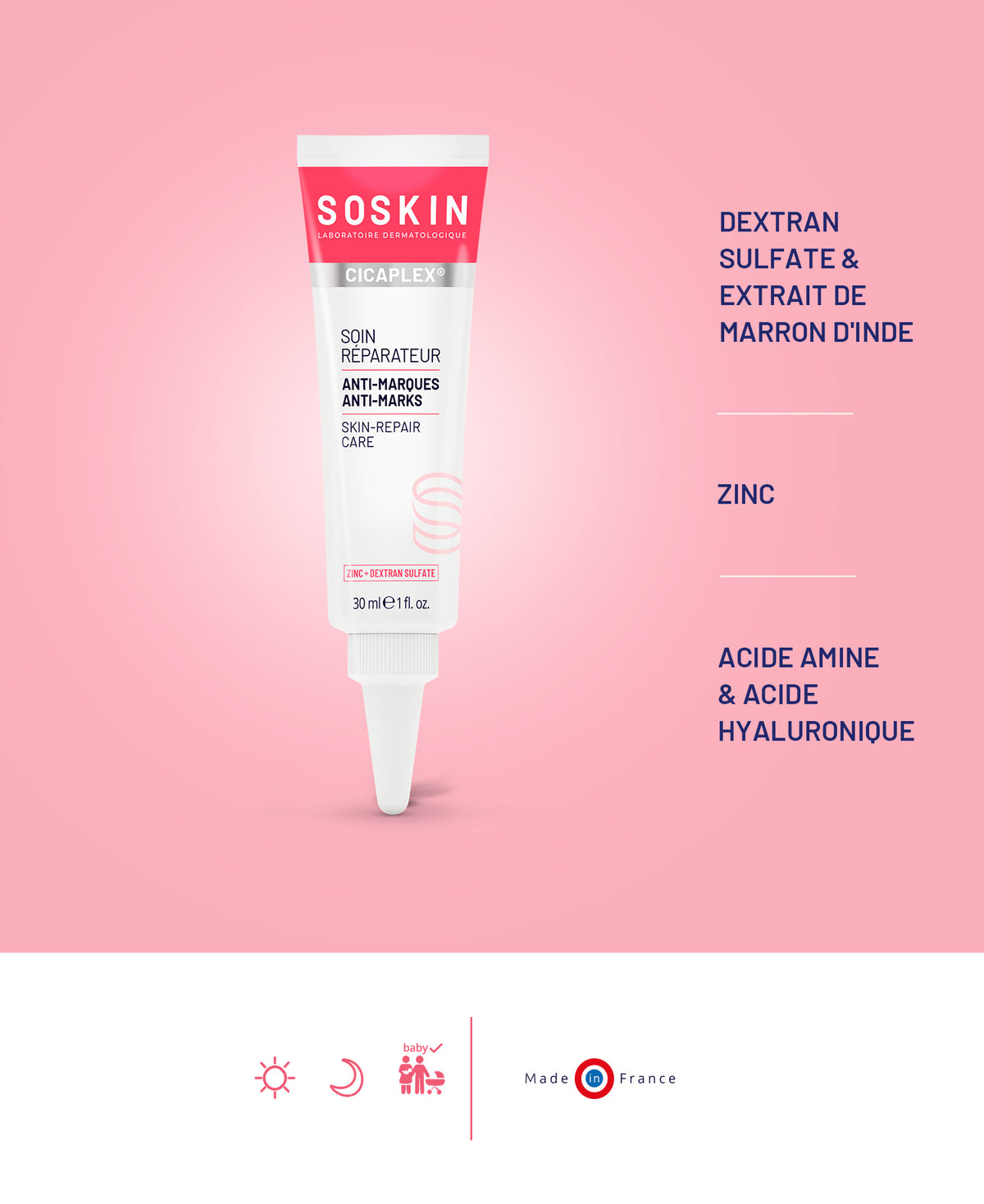 Soin réparateur Soins ciblés Soskin