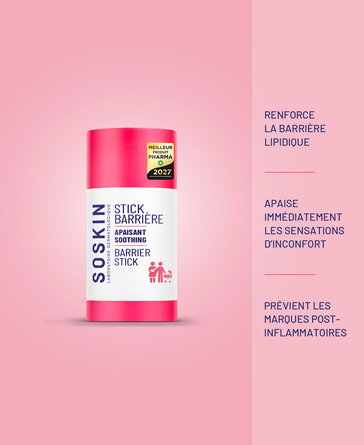 Stick barrière Soins ciblés Soskin