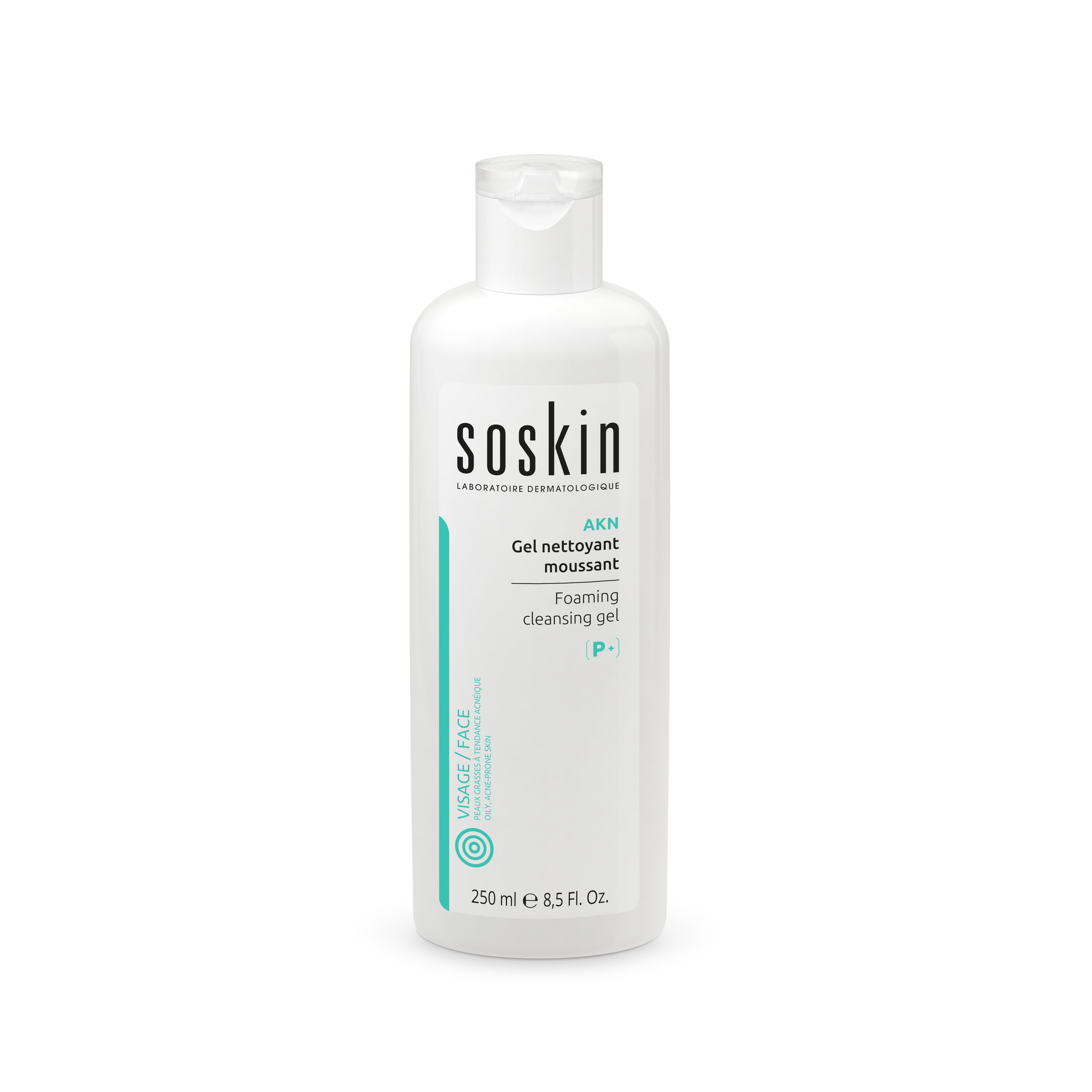 Foaming Facial Cleansing Gel - Blackhead Reducer – SOSKIN