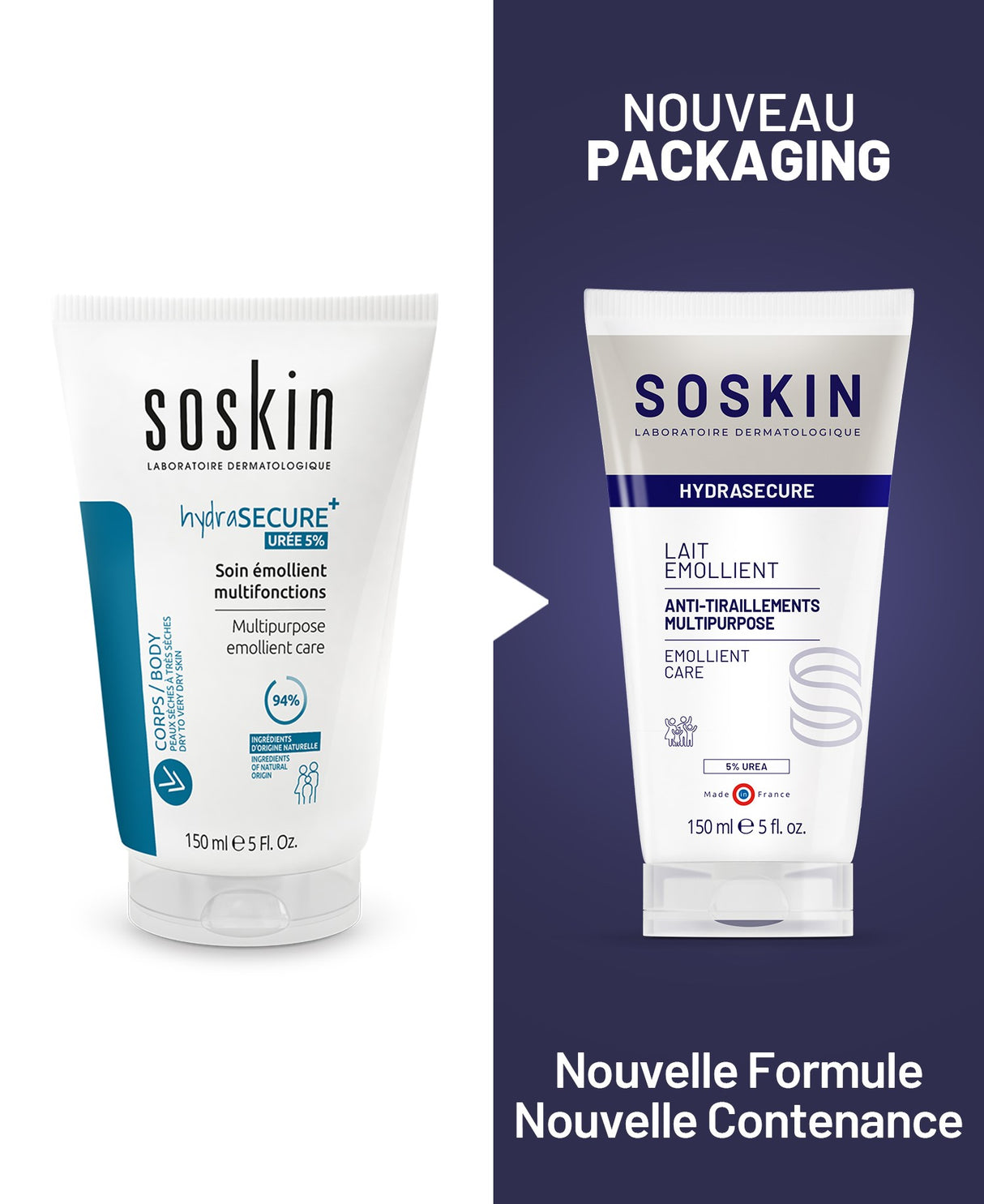 Lait emollient
